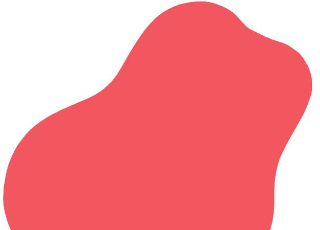 background blob fuchsia